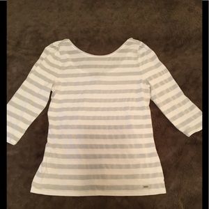 White House Black Market 3/4 tee